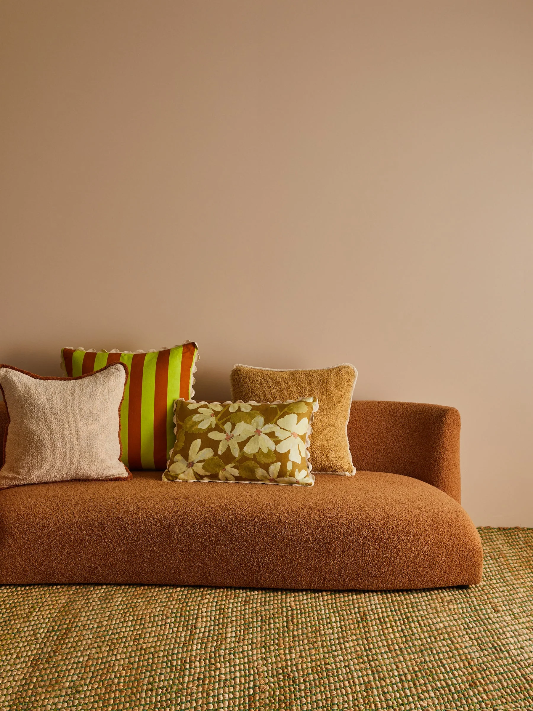 Bold Stripe Lime Cushion - Image 3