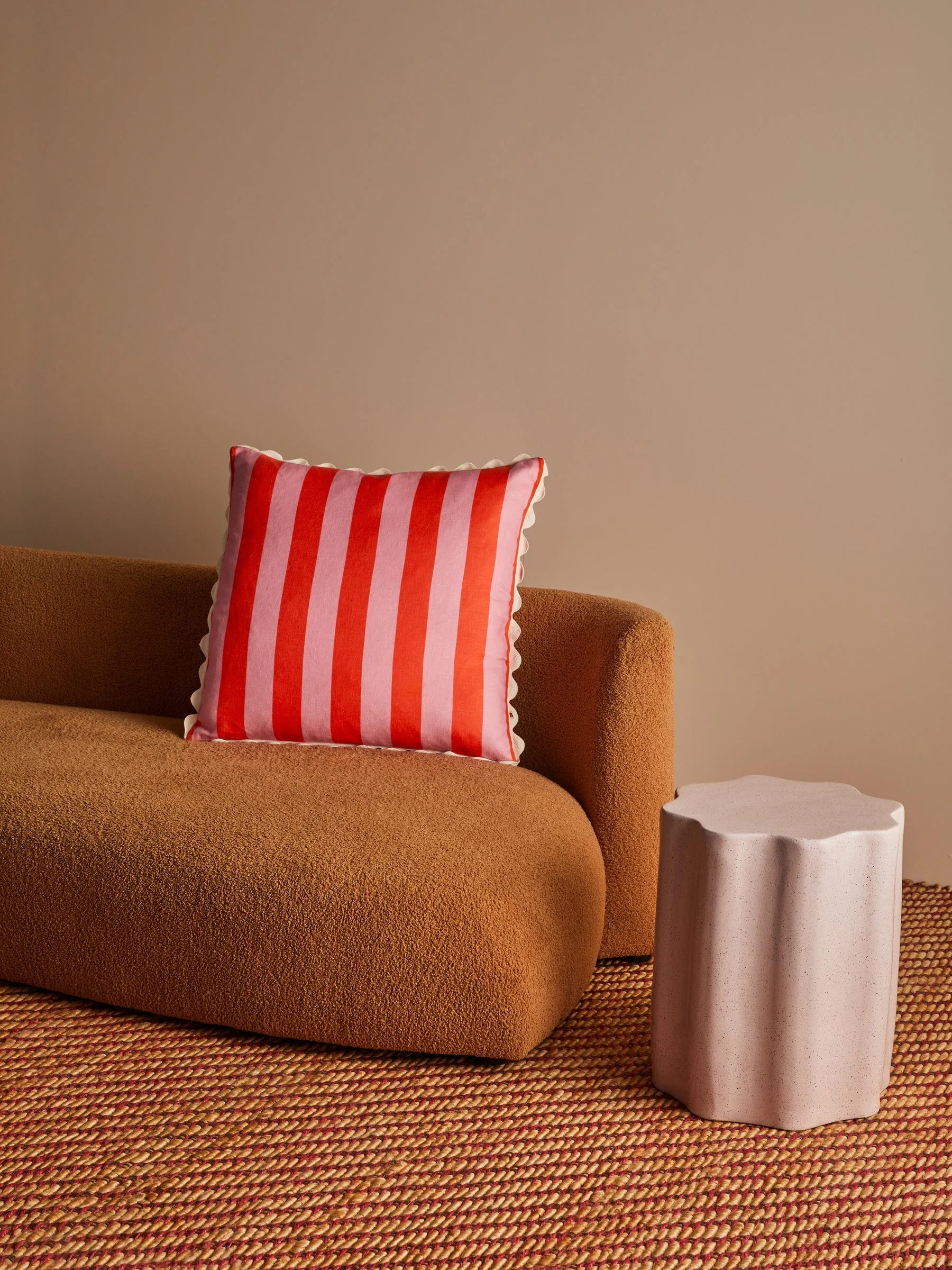 Bold Stripe Sorbet Cushion - Image 3