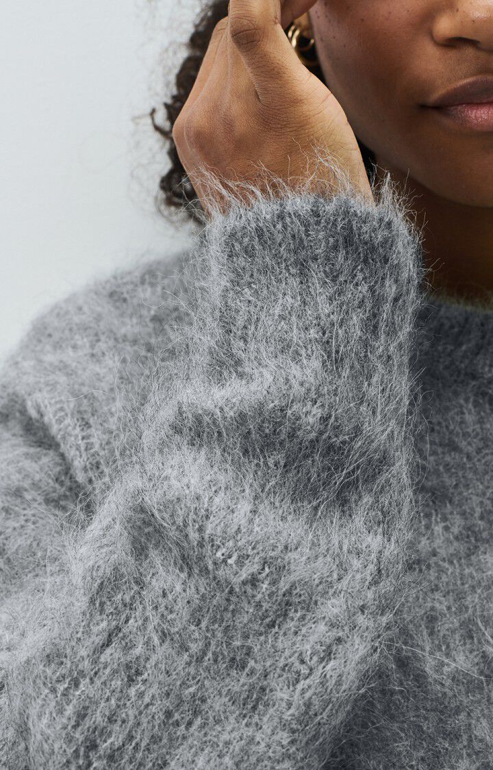 Bymi Sweater - Heather Grey - Image 3