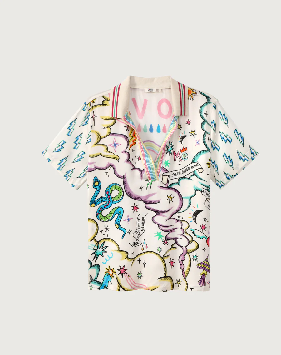 Enlightenment Korin Polo Shirt - Image 3