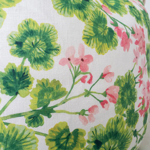Geranium Mini Cushion - Image 3
