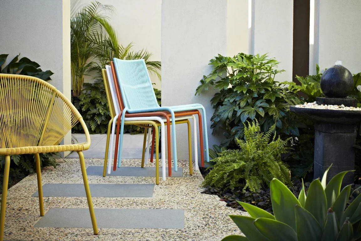 Granada Dining Chair: White - Image 4