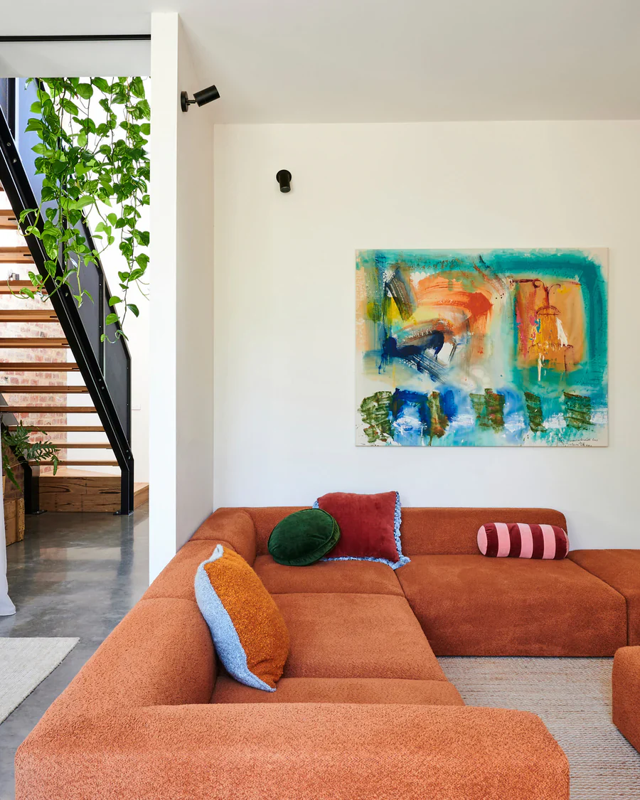 Kombu Green Velvet Pea Cushion - Image 5