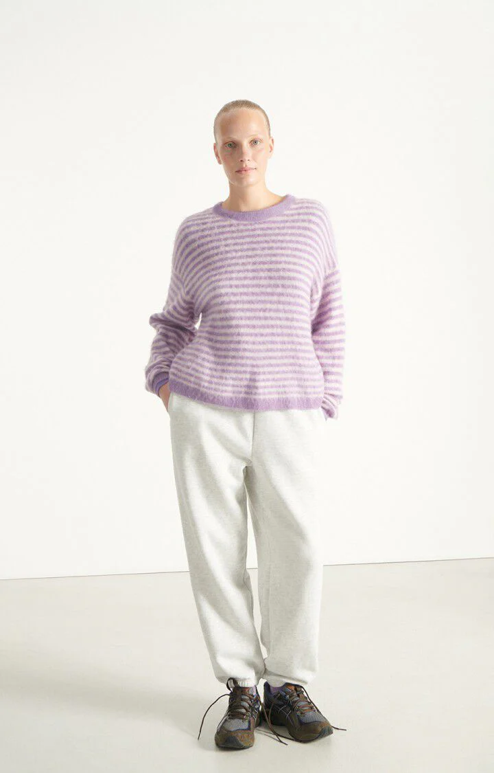 Nenybay Jumper - Violet Striped Rosebud - Image 3
