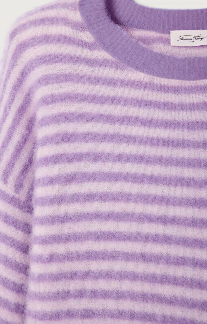 Nenybay Jumper - Violet Striped Rosebud - Image 5
