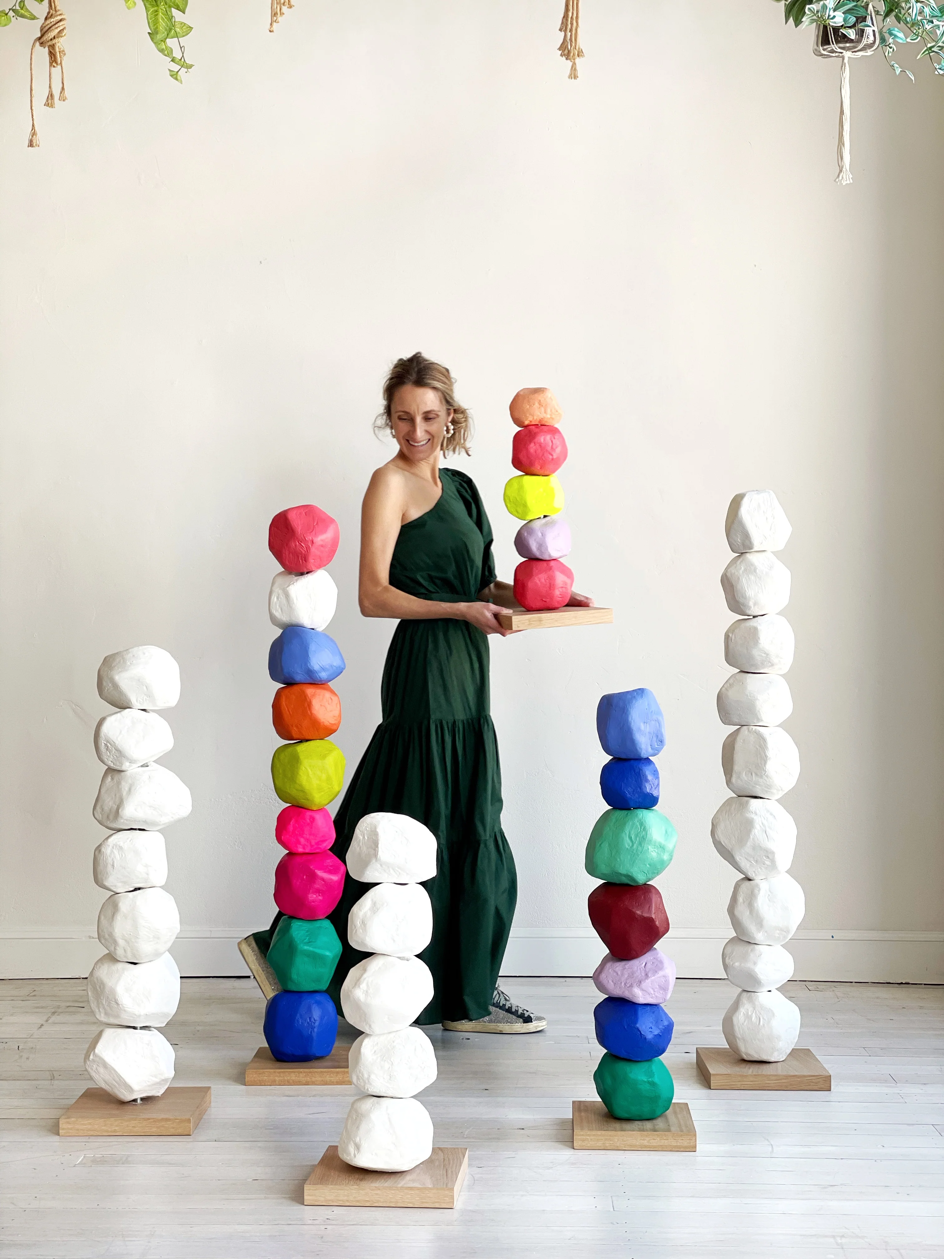 Rock Sculpture - Small White - Image 3