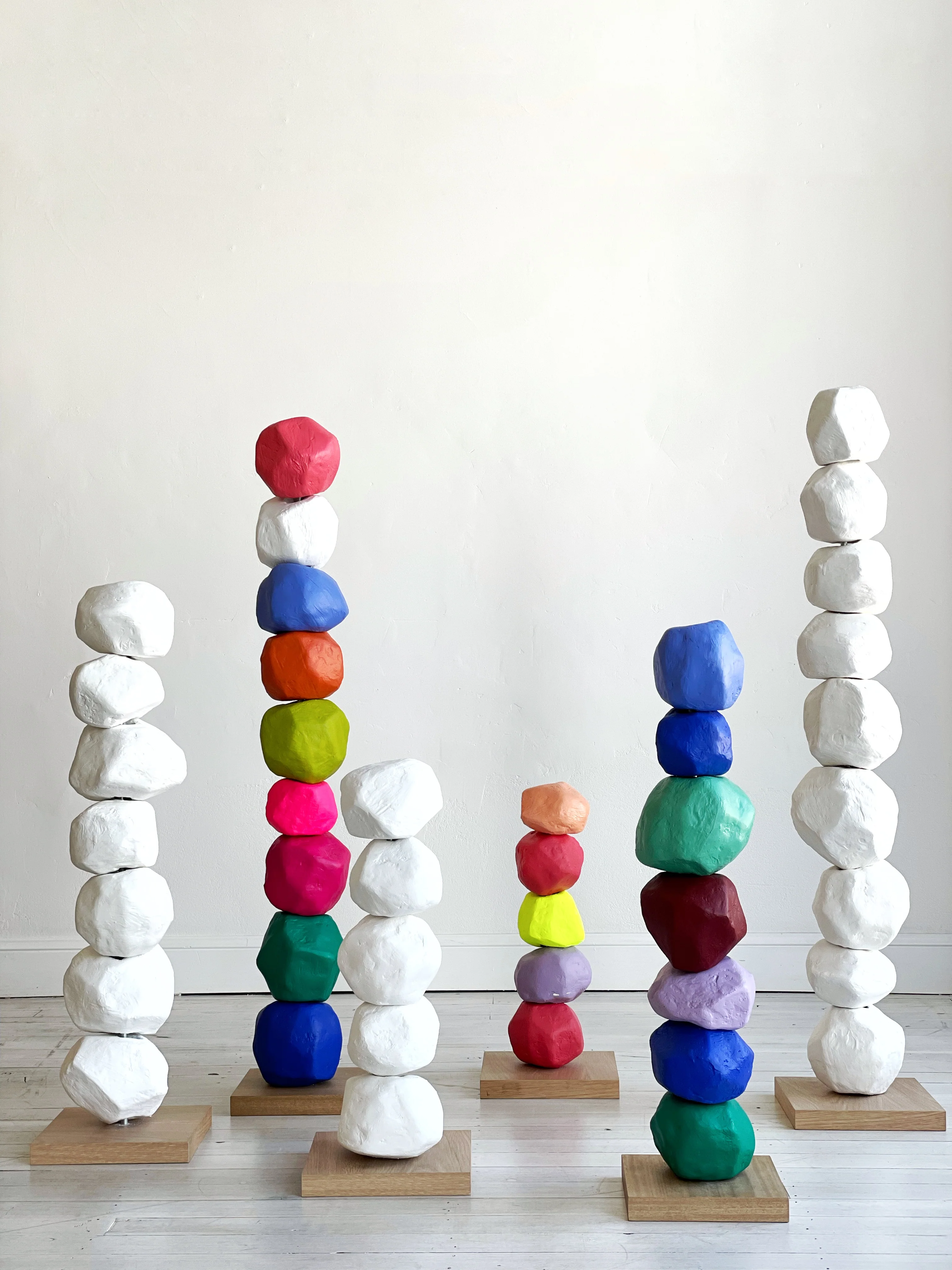 Rock Sculpture - Small White - Image 4