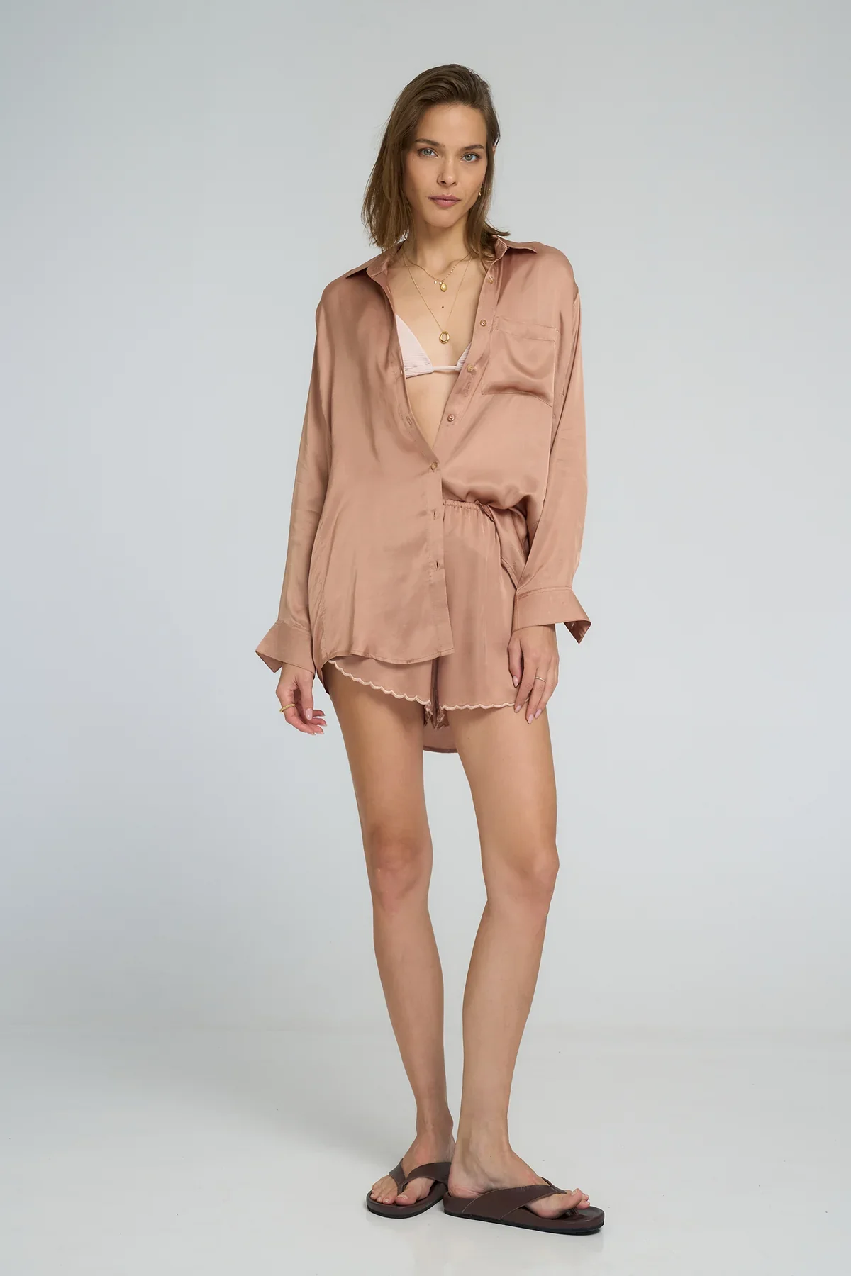 Roshi Shirt - Rose Bisque - Image 3